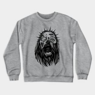 zombie jesus. Jesus Zombie. zombie christ day Crewneck Sweatshirt